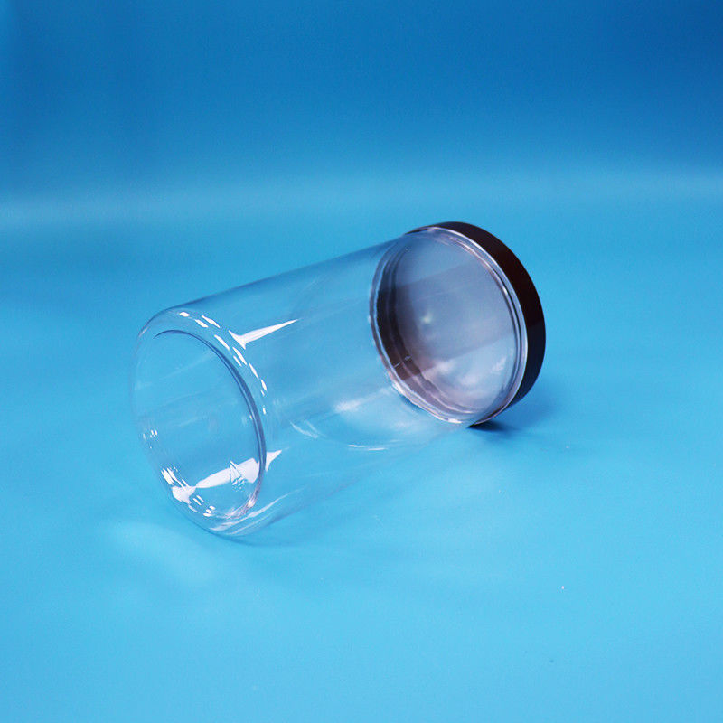 Πλαστικό Στρογγυλό Διαφανές ΠΕΤ Σνακ Φρούτα Τρόφιμα Γλυκά Γάζα Κανονικό Στρογγυλό Πάνω Κεπάκι