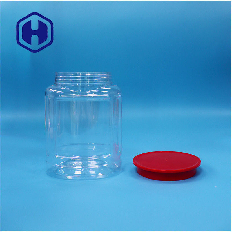 Οβάλ PET πλαστικό καρύδια Καραμέλες Φελιγγίτες μπισκότα μπισκότα Σκουπίδια