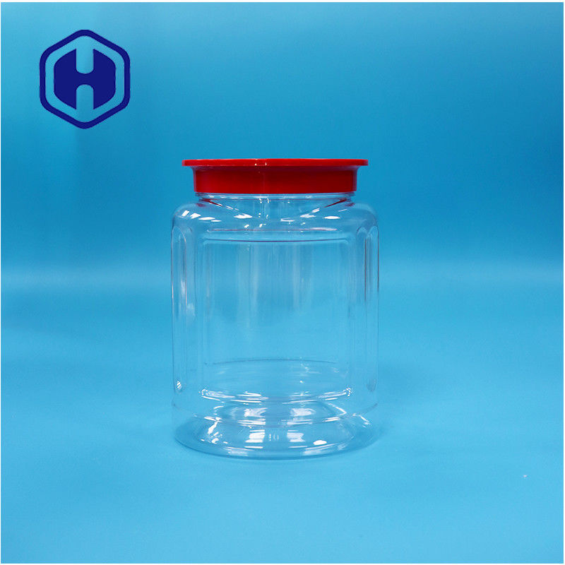 Οβάλ PET πλαστικό καρύδια Καραμέλες Φελιγγίτες μπισκότα μπισκότα Σκουπίδια