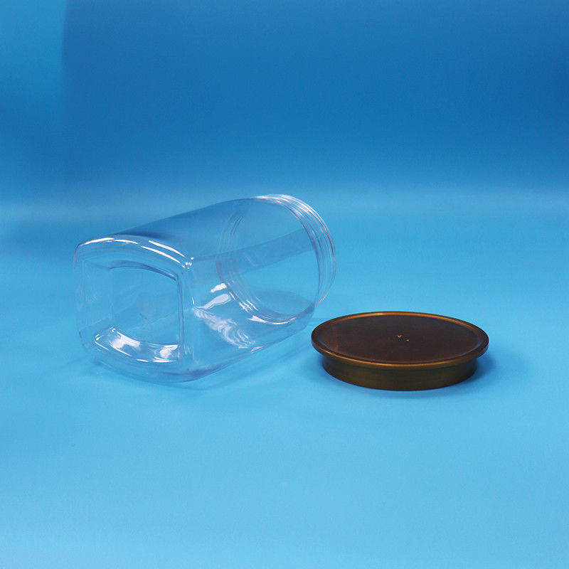 Καλή ποιότητα Τροφή για μωρά Διαφανές πλαστικό PET Αποθήκευση τροφίμων Γλυκά μπισκότα Γάζα Σφραγίδα Καπάκι