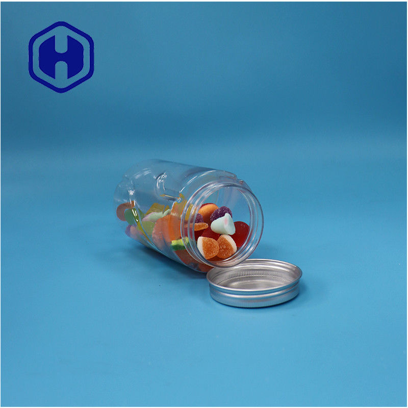 Στρογγυλό σχήμα Διαυγές καρύδια Μύτης Καραμέλες Ζάχαρη Τρόφιμα για μωρά Γάζα Αλουμινίου Πάνω Κέπα