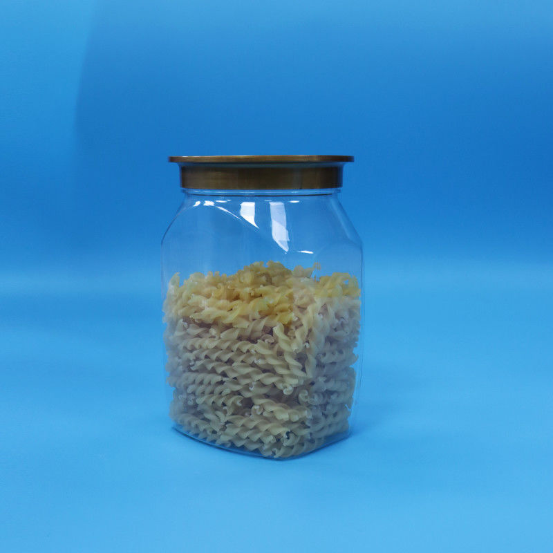 Υψηλής ποιότητας διαφανές πλαστικό PET βάζο αποθήκευσης τροφίμων