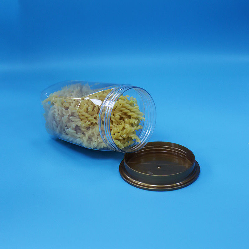 Υψηλής ποιότητας διαφανές πλαστικό PET βάζο αποθήκευσης τροφίμων