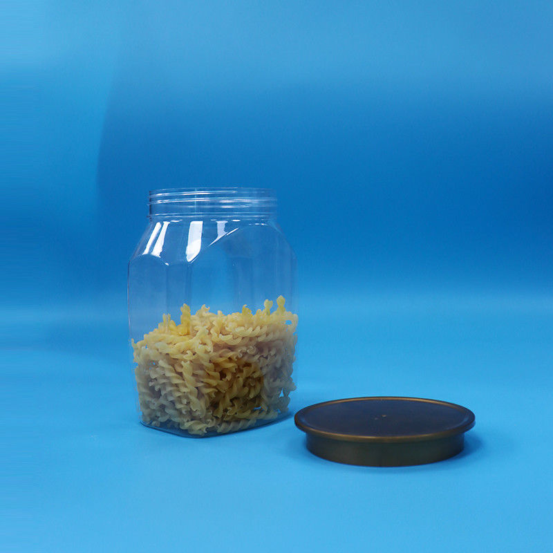 Υψηλής ποιότητας διαφανές πλαστικό PET βάζο αποθήκευσης τροφίμων