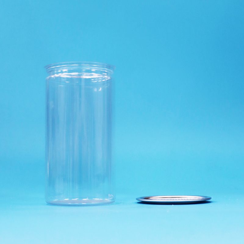 Διαφανές πλαστικό PET Εύκολο άνοιγμα Σφράγιση Συσκευασίας Δοχείο για Τρόφιμα, Καραμέλες, Ποτά