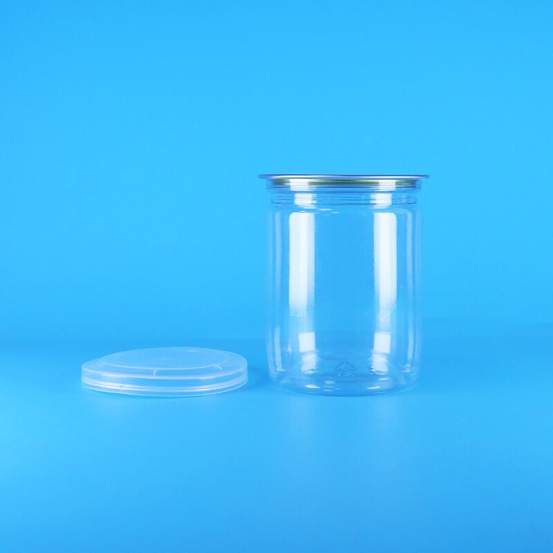 Βιολογικά Άγρια Φυστίκια Ζούγκλας Αποξηραμένα Τρόφιμα Εύκολο Άνοιγμα Τέλος Πλαστικό Σωλήνα Διαφανή PET Κονσέρβες Ποπ Κορν