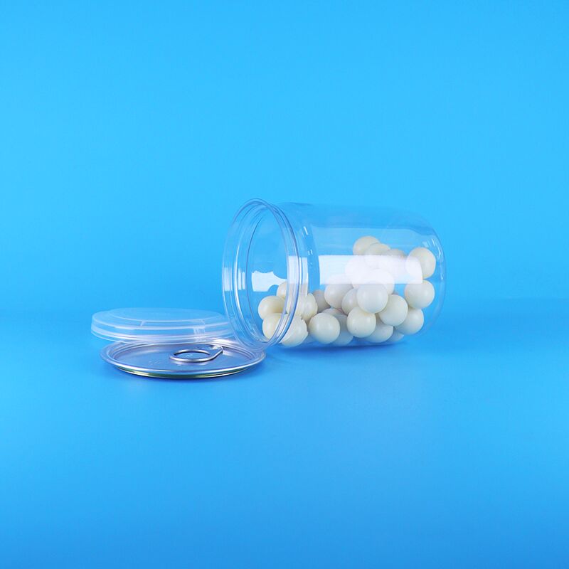 Εύκολο Ανοιχτά Κέπασματα Οργανικά Άγρια Αμπελοειδή Ξηρά Τροφή Πλαστικό Διαφανές PET κονσέρβες ποπκόρν