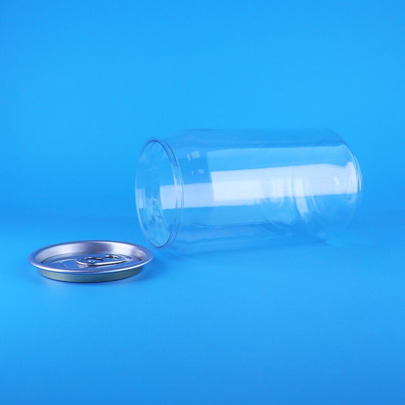 330 ml Διαφανές πλαστικό δοχείο PET με εύκολα ανοιχτό καπάκι για καφέ, τσάι, γάλα και ανθρακούχα ποτά