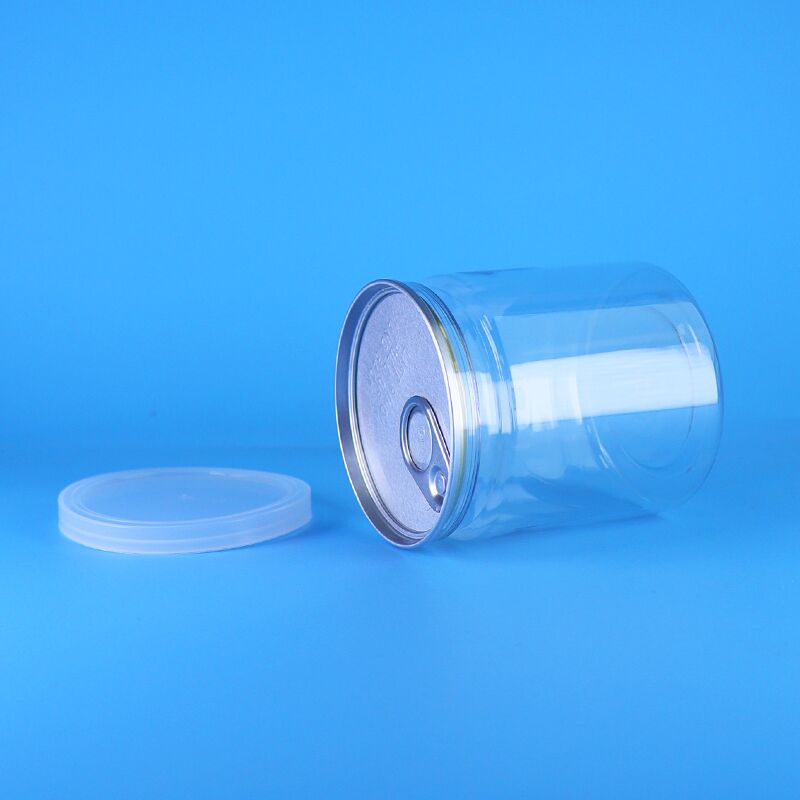 250 ml Αεροστεγνό βάζο PET με εύκολα ανοιχτό καπάκι για ποπκόρν και πατάτες πουρέ