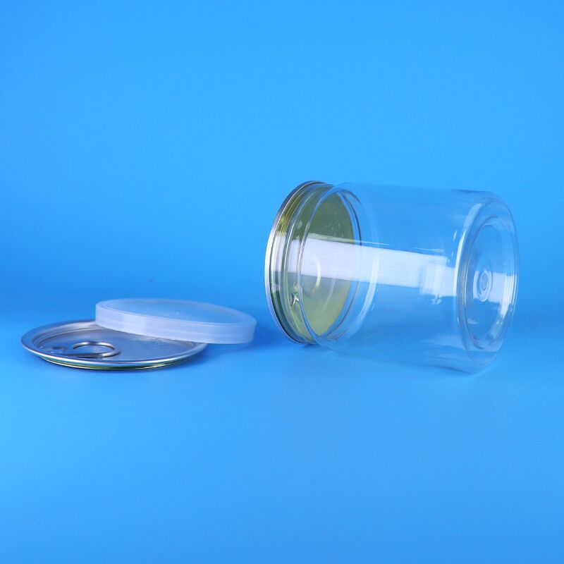 Πλούσια σφράγιση ΒΡΑ ελεύθερο βάζο PET με εύκολο ανοιχτό καπάκι για συσκευασία τροφίμων