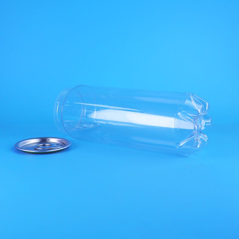 500 ml Εύκολο ανοιχτό κάλυμμα PET πλαστικό μπορεί να διαρρεύσει απόδειξη Τροφίμων για πορτοκαλί σόδες Ενεργειακά ποτά