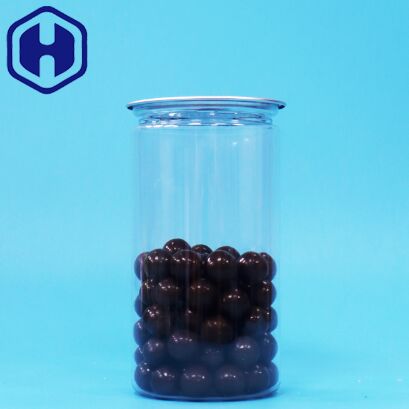 Διαφανές πλαστικό PET εύκολο άνοιγμα δοχείο συσκευασίας με καλό σφράγισμα για αποξηραμένα τρόφιμα, ποτά και αναψυκτικά