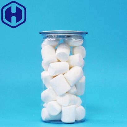 Διαφανές πλαστικό PET εύκολο άνοιγμα δοχείο συσκευασίας με καλό σφράγισμα για αποξηραμένα τρόφιμα, ποτά και αναψυκτικά