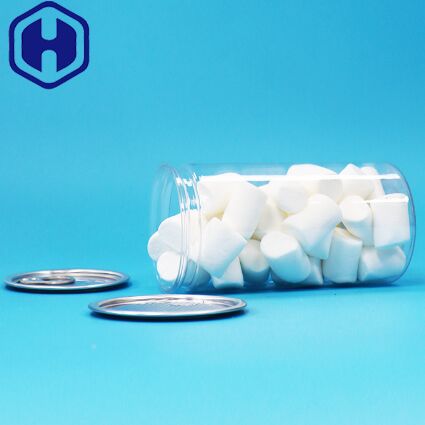 Διαφανές πλαστικό PET εύκολο άνοιγμα δοχείο συσκευασίας με καλό σφράγισμα για αποξηραμένα τρόφιμα, ποτά και αναψυκτικά