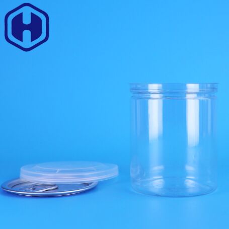 Ελαφρύ και ανοιχτό καπάκι μικροδιαφανές πλαστικό δοχείο PET για καρύδια