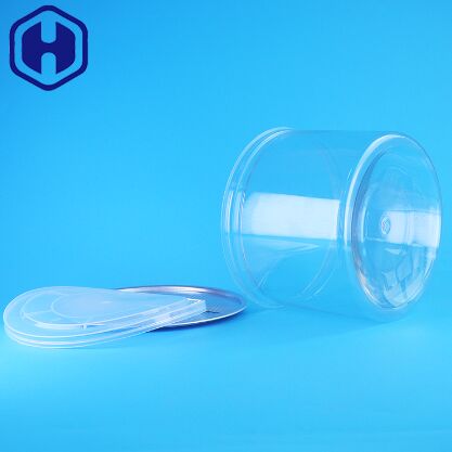 100% αεροστεγές δοχείο από πλαστικό PET κατάλληλο για τρόφιμα με εύκολο άνοιγμα καπάκι για συσκευασία αποξηραμένων φρούτων και ξηρών καρπών