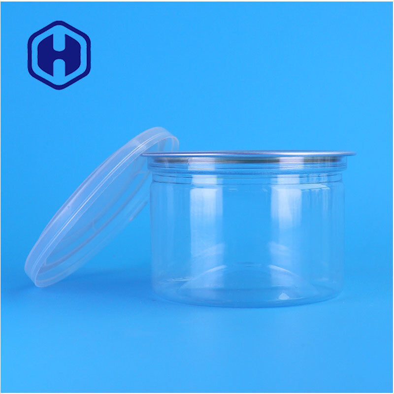 Κατηγορία τροφίμων OEM Clear Plastic PET Easy Open Καπάκι Πλαστικό κουτί για Συσκευασία φιστικιού αμυγδάλου ανακαρδιοειδών