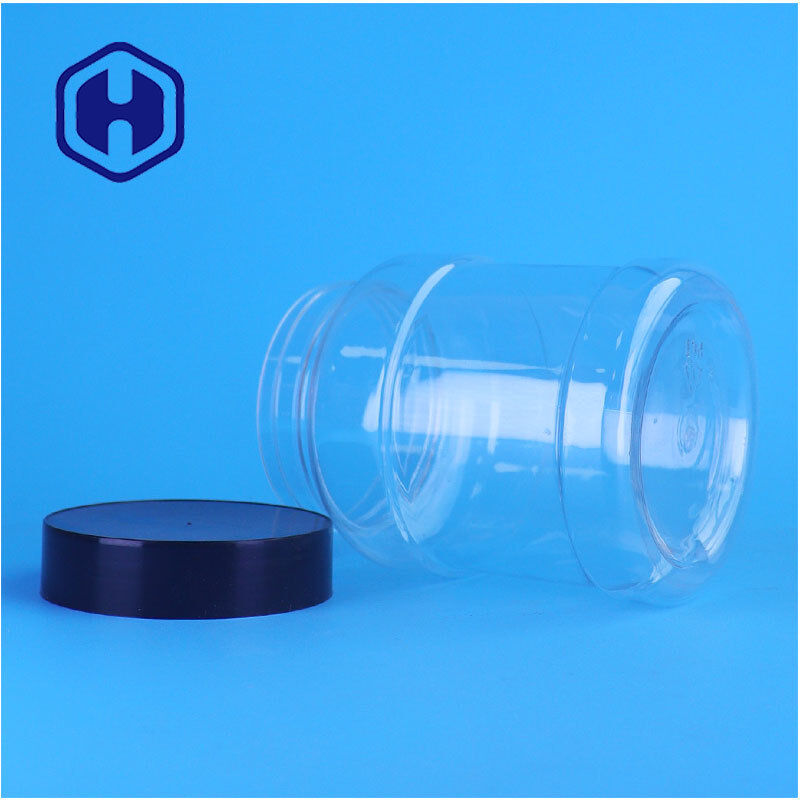 Συσκευασία Τροφίμων Crystal ODM Clear PET βάζα για φιστίκια Αιγίνης Καρύδια πεκάν ανάμεικτοι ξηροί καρποί