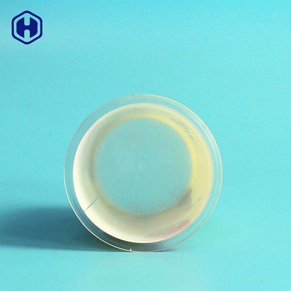 Φρούτων χυμού IML φλυτζανιών φύλλων αλουμινίου τοπ υγρό διαρροών φλυτζάνι γιαουρτιού απόδειξης ζωηρόχρωμο κενό