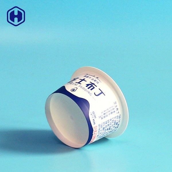 Κενή στρογγυλή πουτίγκα φλυτζανιών IML που συσκευάζει το λεπτό μίνι μέγεθος 3OZ 90ML τοίχων