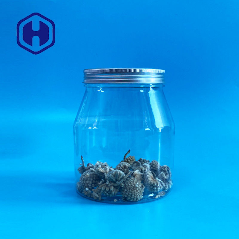 900ml 30oz που τα κενά σαφή πλαστικά βάζα για Konjac ζελατινοποιούν το Gummy σκυλί γατών τσιμπά τις κροτίδες