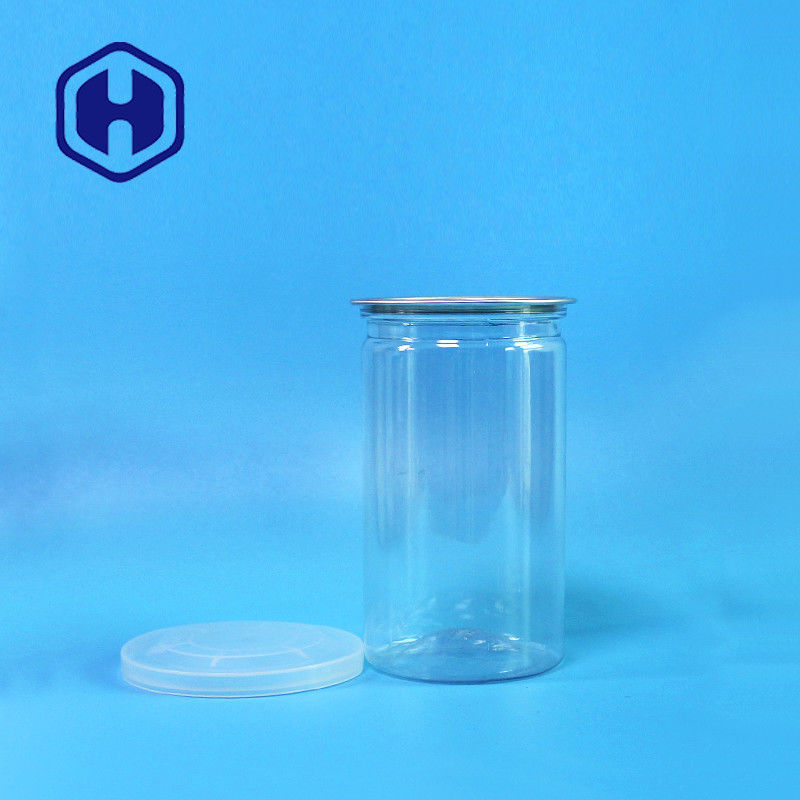 Τα ευθέα υγιή ελεύθερα σαφή πλαστικά δοχεία 211# 12oz 360ml Bpa ξεραίνουν τη συσκευασία καρυκευμάτων φρούτων