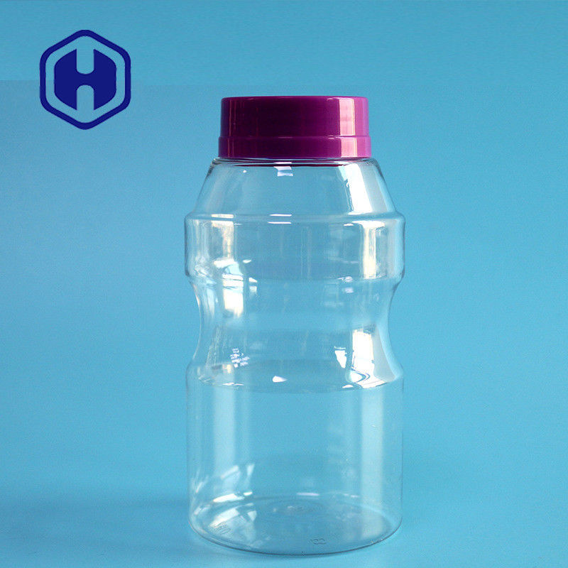 300ml πλαστικό βάζο απόδειξης διαρροών για τα μικρά βάζα καραμελών της στοματικής PET σπόρων φασολιών σοκολάτας με το καπάκι βιδών
