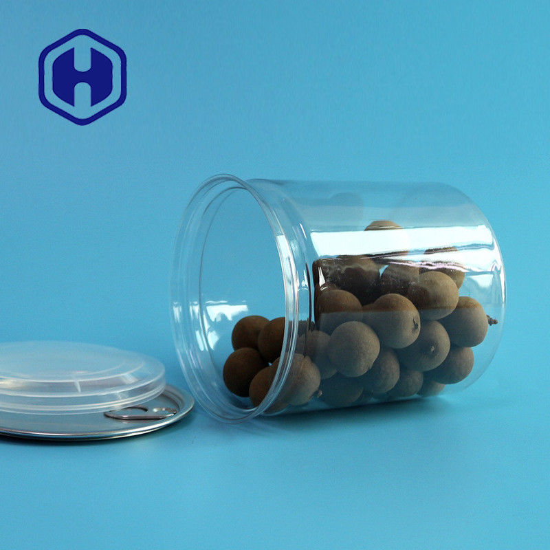 750ml η σαφής πλαστική συσκευασία Bpa η ελεύθερη κενή Pet βαθμού τροφίμων τυπωμένων υλών οθόνης δοχείων μπορεί εύκολο ανοικτό καπάκι