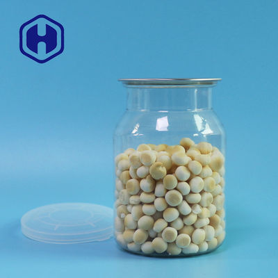 Η συνήθεια 510ml η σαφής PET μπορεί για τα καρύδια συσκευάζοντας εύκολο ανοικτό και να φέρει