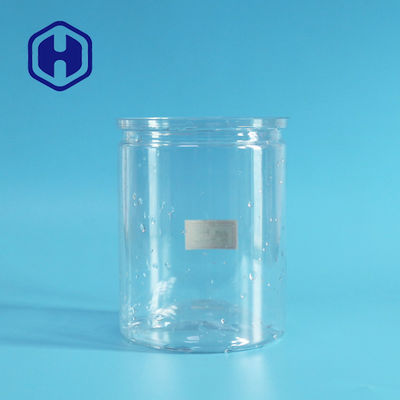 Υπηρεσία συνήθειας γύρω από 830ml PET την εύκολη ανοικτών τελών συσκευασία τροφίμων δοχείων 401# διαφανή