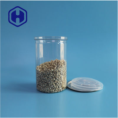 Φαγητά Καρύδια Φαγητά Ασφαλές Διαφανές Ανακυκλώσιμο Στρογγυλό PET Κουτί Τροφίμων Με Εύκολο Ανοιχτό Τέλος