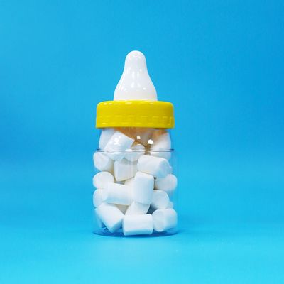 Τροφική ποιότητα Διαφανές PET πλαστικό σφραγισμένο βάζο καπάκι βίδας για τρόφιμα γλυκά μπισκότα