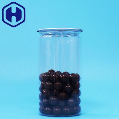 Διαφανές πλαστικό PET εύκολο άνοιγμα δοχείο συσκευασίας με καλό σφράγισμα για αποξηραμένα τρόφιμα, ποτά και αναψυκτικά