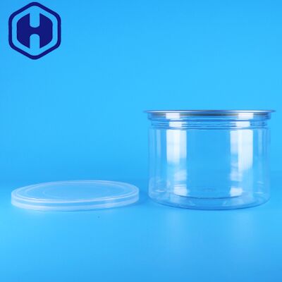 Πλαστικό PET Στρογγυλό Εύκολο Άνοιγμα Καπάκι Για Τρόφιμα Καραμέλες Μπισκότα Σνακ Συσκευασία Τενεκεδένιου Κουτιού Τσαγιού