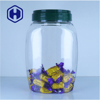 Ελκυστικά βάζα τροφίμων PET για Gummy Candy Σκληρά γλυκά Συσκευασία σοκολάτας ζαχαροπλαστικής