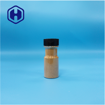 Πλαστικό PET τροφικής ποιότητας Διαφανές 100 ml Χιλιπέρι, σκόνη, μπαχαρικά, βάζο